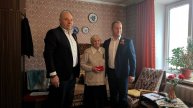 В преддверии Дня Победы депутаты навестили ветерана ВОВ Розалию Федоровну Лифанову