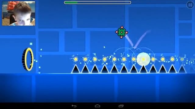 Играем в Geometry dash #3 Долгий уровень. Let’s Play Geometry dash #3.