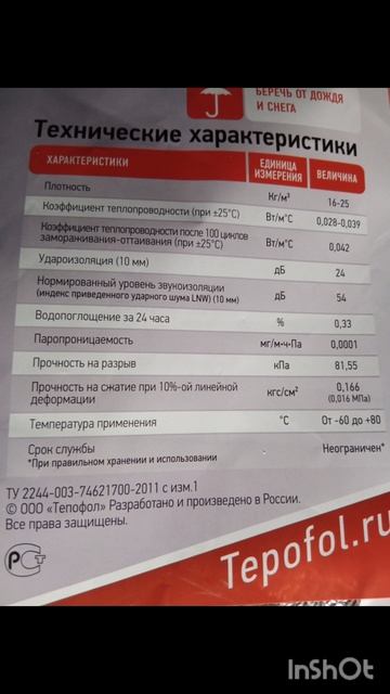 Звукоизоляция на потолок,Тепофол!👍