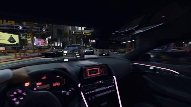 Cyberpunk 2077： Photorealistic_Driving_in_Ultra_HD