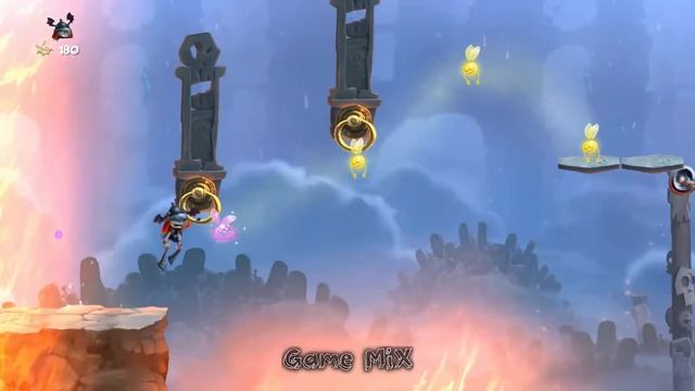 Rayman Legends прохождение игры на время и спасаем персонажа Эстелию Беги если Хочешь Жить