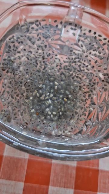 #soak #chia seeds#نقع #بذور الشيا#замачивание #семена чиа