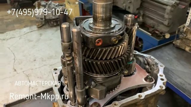 Ремонт МКПП mt82 Ford Ranger - развалился подшипник