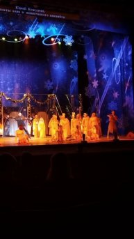 Фрагмент новогоднего спектакля Ростовского Музыкального театра Рок опера