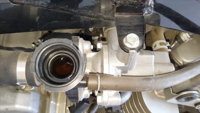 VTX1300 Coolant Change