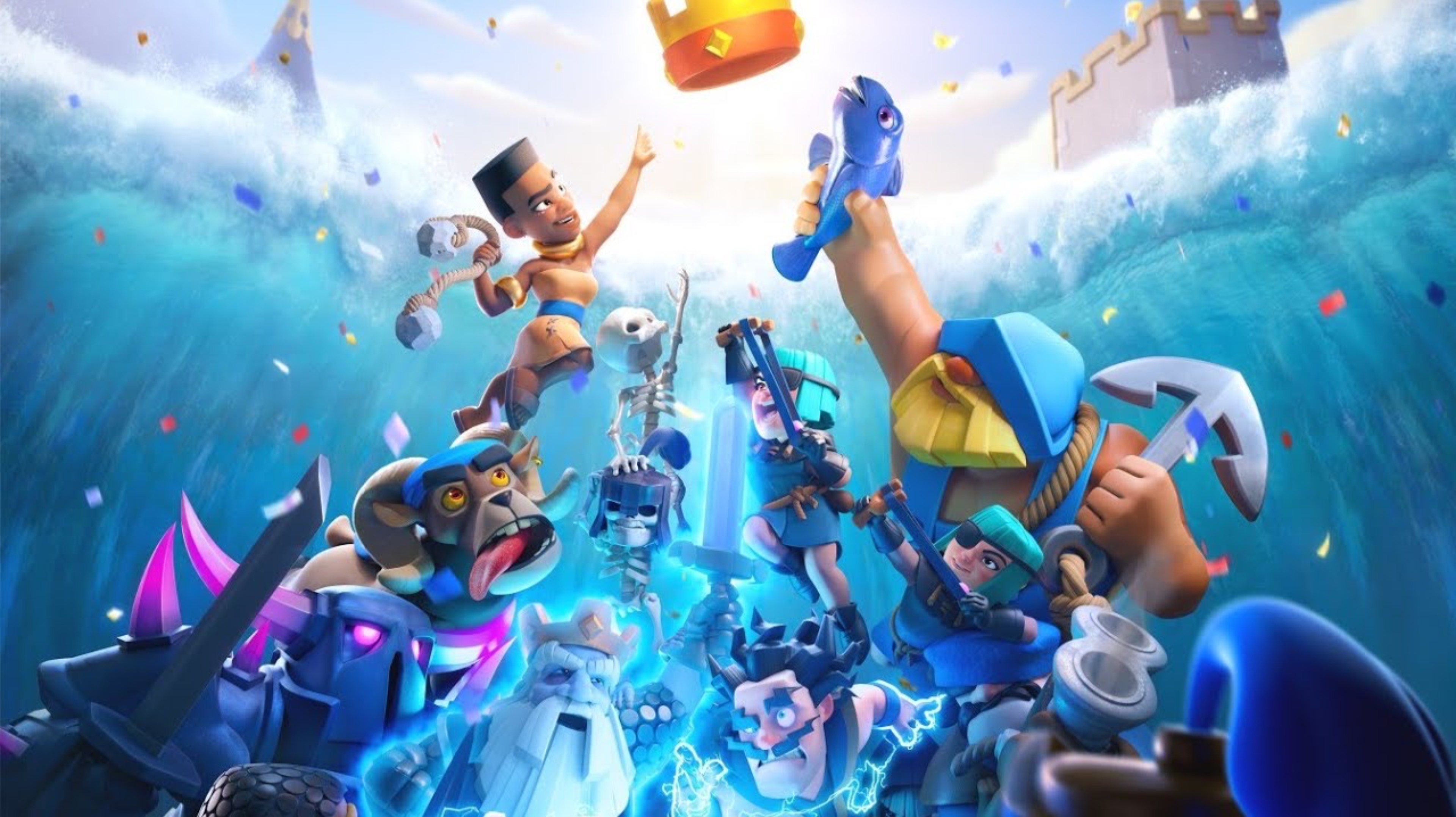 Играю в Clash Royale самая жесткая колода 2.6