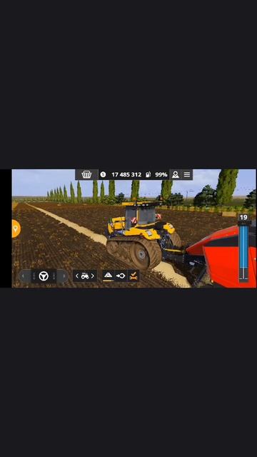 вот такой монстр на тюковке 🤩на Гусеницах что вы😱😁Господи #fs20 #farmingsimulator20 #мод #сборка