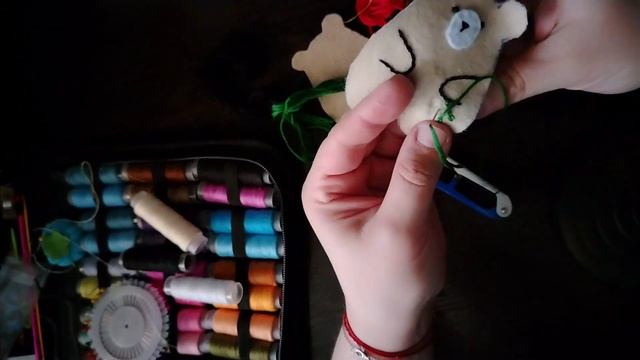 Шьем брелок Мишка из фетра