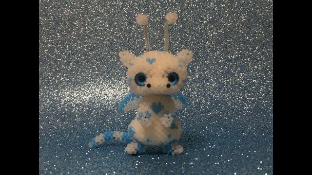 Амигуруми снежный дракончик из бисера ❄️🐉