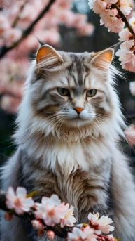 Весенний кот