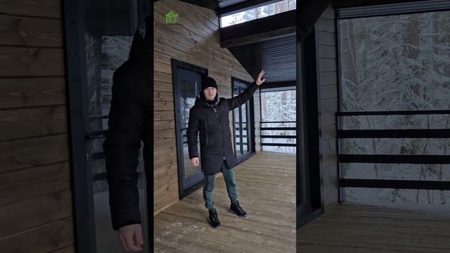 Популярный каркасный дом с разноуровневой крышей - мо?