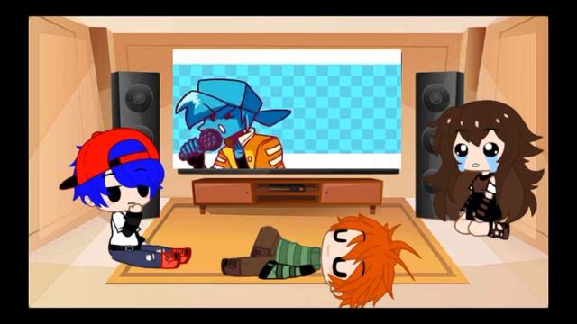 реакция Friday night Funkin на меме