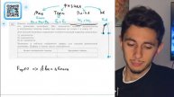 Камень, подброшенный вверх в точке 1, совершает падение в тормозящей его движение атмосфере - №20056
