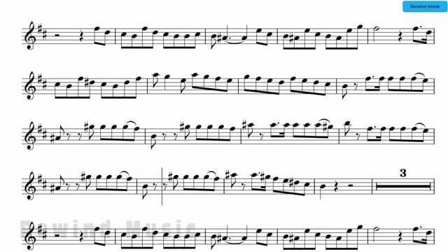 El Chacacha Del Tren Alto Sax Backing Track and Sheet Music