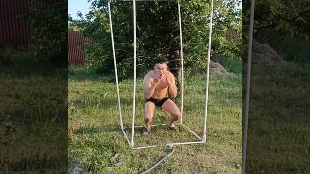 Сделал летний душ для детей