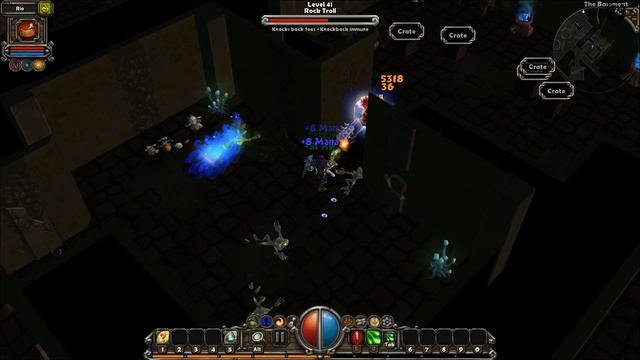 Torchlight Прохождение №26 The Basement
