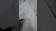 как нарисовать 3d дом туториал