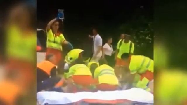В Испании пьяный британец наехал на пешеходов