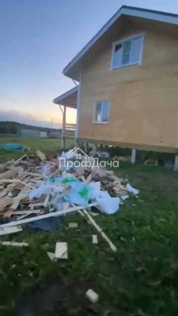 "ПрофДача" - Дом из бруса 6x9 м., Ленинградская обл., Приоз