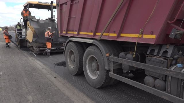 В Борисовском районе ремонтируют участок трассы «Бел?