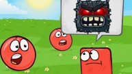 Красный Шарик, красный Несносный Шарик, Красныч Игра. мультики для детей. Красный колобок