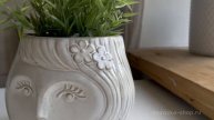 Декоративное кашпо ПРИМАВЕРА, керамика, 16х14 см, 017240-12