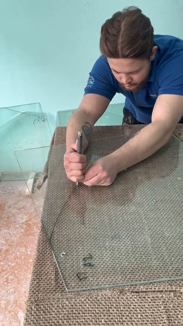 Резка стекла 6 мм Glass cutting 6mm #резкастекла #стекло #стекл?