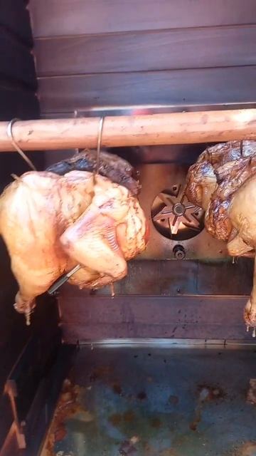 курочка горячего копчения