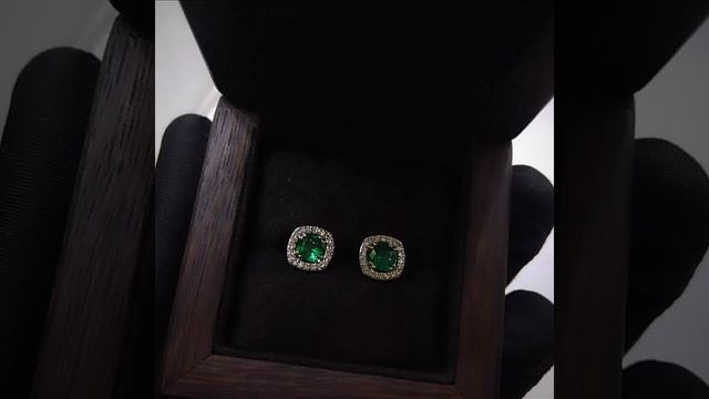 Серьги из белого золота