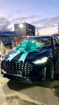 Джетур х70 плюс "Уголёк" - оклейка фар бронеплёнкой