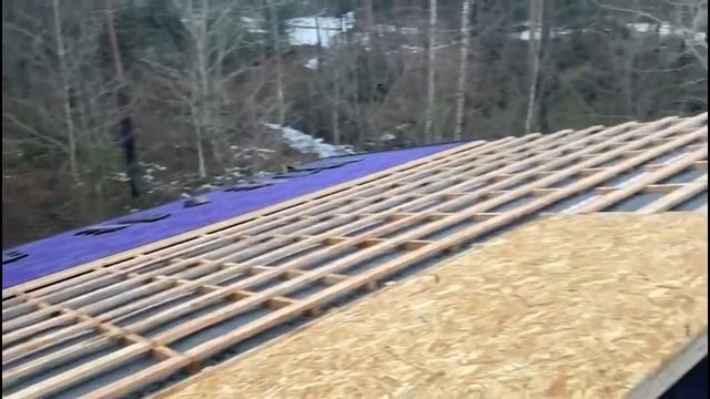Строительство дома из клееного бруса 298 м2, проект "Кин?
