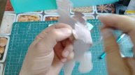 Мамонтенок из бумаги своими руками.