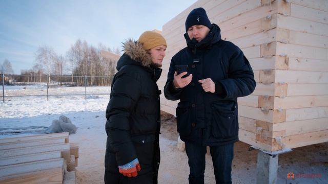Дом из бруса за 1,6 млн // Проект "Родной"