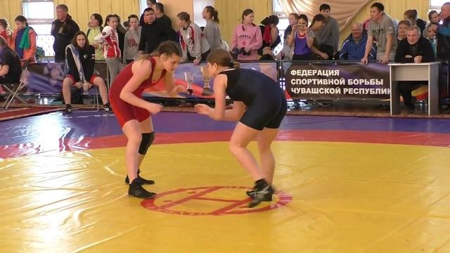 Первенство ПФО по вольной борьбе среди девушек 1999 -2000г.р. Чувашия, 17.03.2016.