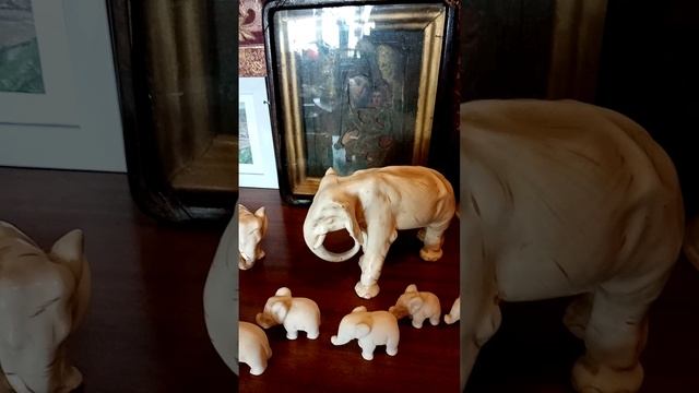 Моя коллекция Фарфоровые слоники