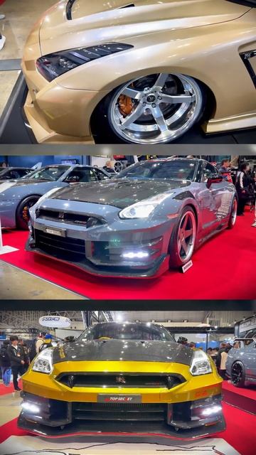 NISSAN SKYLINE GTR #форсаж #токио #автосалон