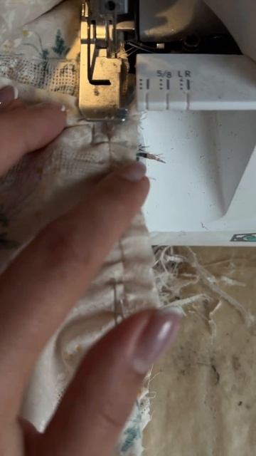 Процесс. Истрия одного платья 🌿🤍   #шитье #шьюсама #ка