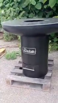 Гриль Dacha Ø 870 мм (высота 800 мм, толщина 8 мм) очаг с повер?