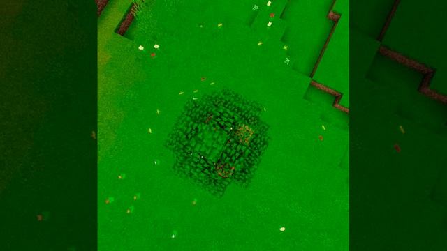 Маленький дом на дереве в  Minecraft