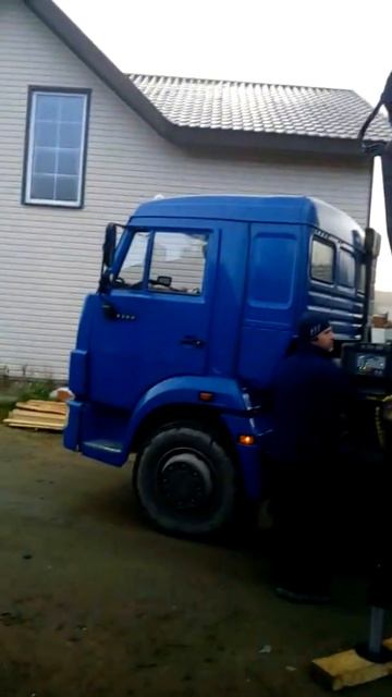 Погрузка бани
