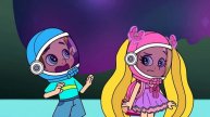 Рома и Диана Рома и Диана веселятся на дне рождения Оливера