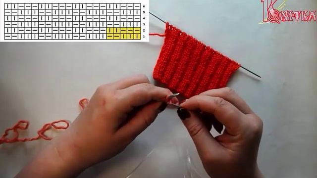 РЕЗИНКА 3x2 спицами