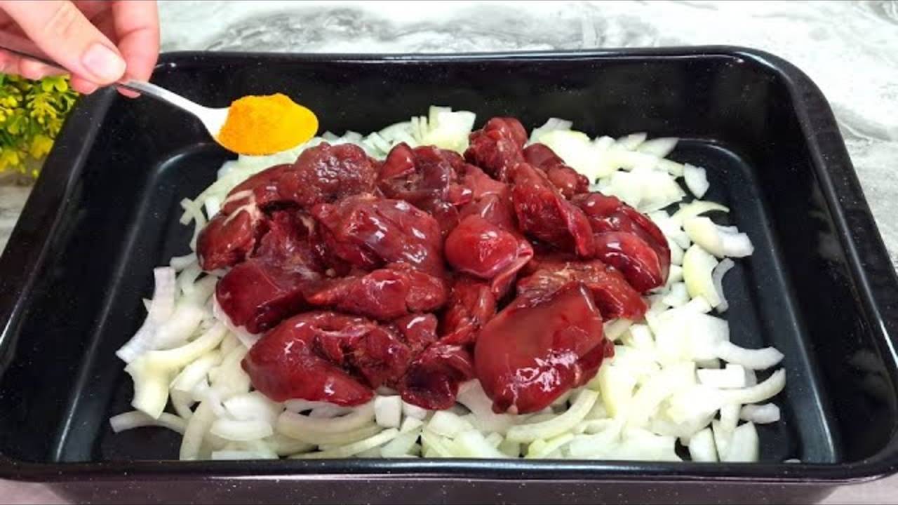 Этот рецепт печени удивил моих гостей! Нереально вкусная куриная печень в духовке быстро и просто