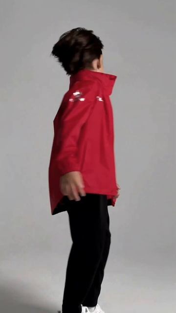 Красная ветровка для детей KELME Оригинал/ Red windbreaker for child