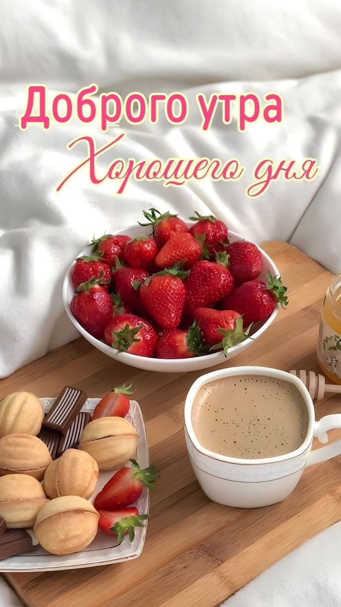 Доброе утро! Всем хорошего дня!