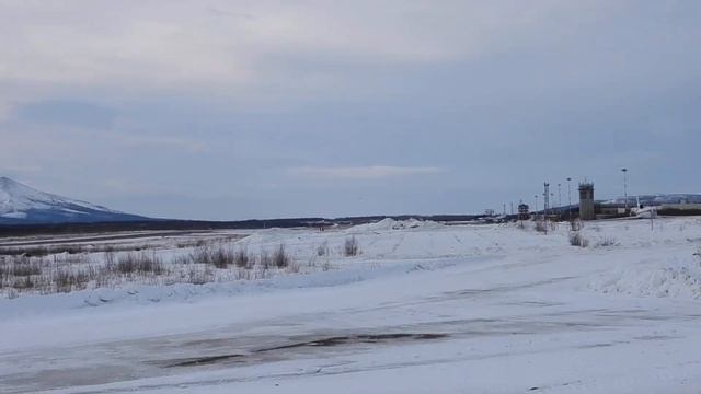 Airbus A319 VP-BUO Аврора SU5612 Хабаровск - Магадан Посадка