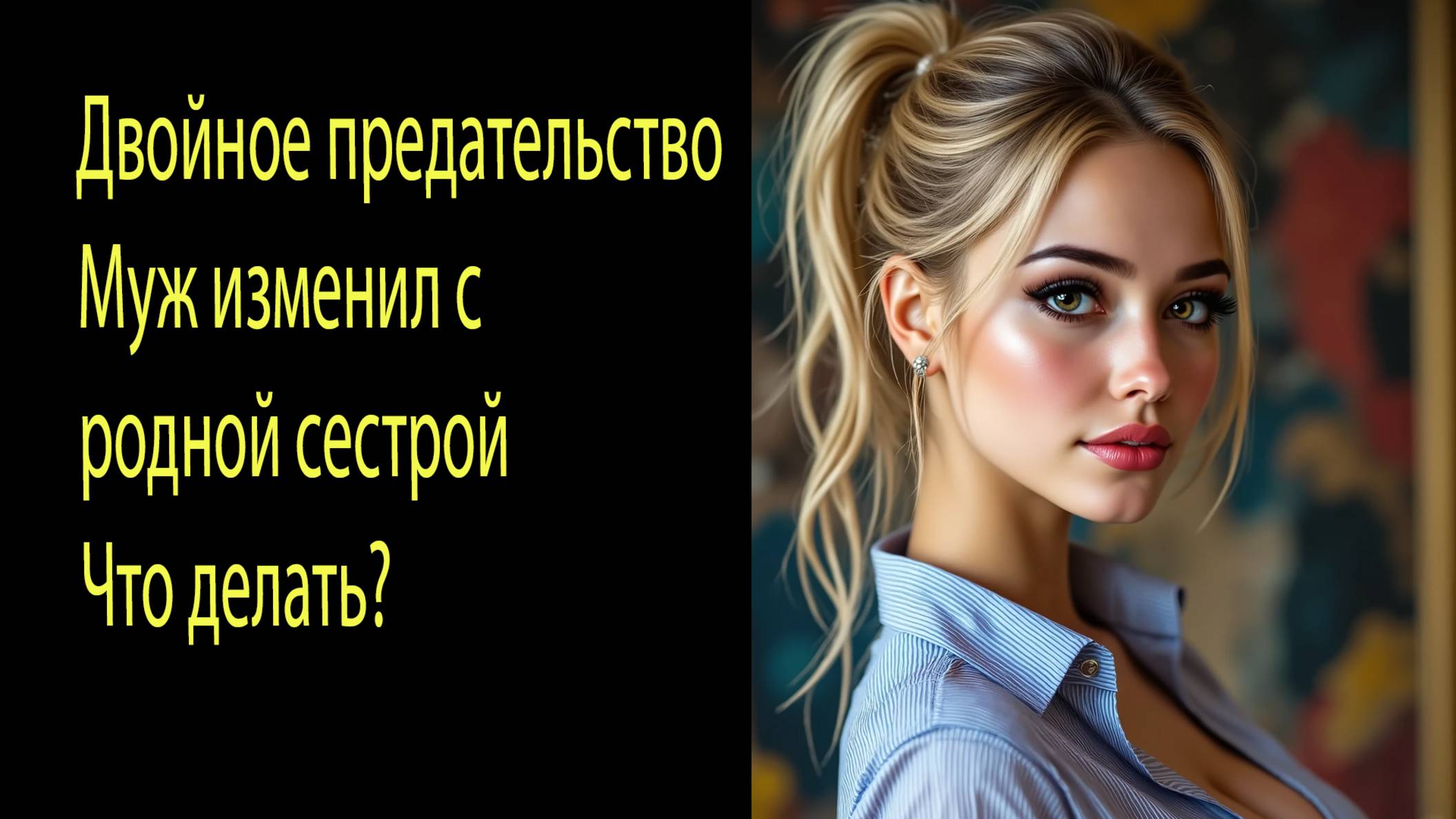 Двойное предательство Муж изменил с сестрой. Истории Измен Аудио рассказ истории о предательствах