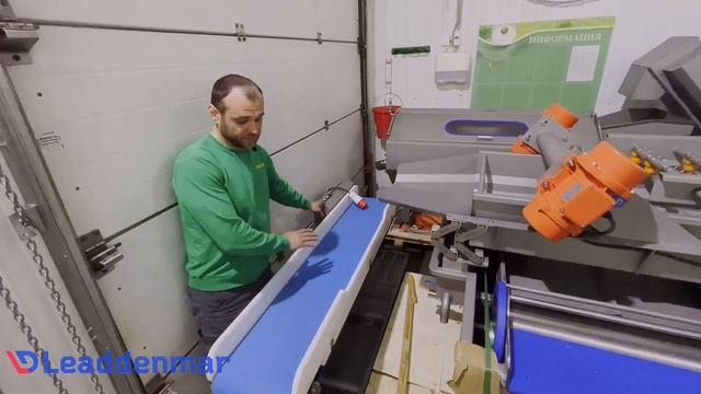 Линия для мойки салатов и овощей со спиральной подаче?