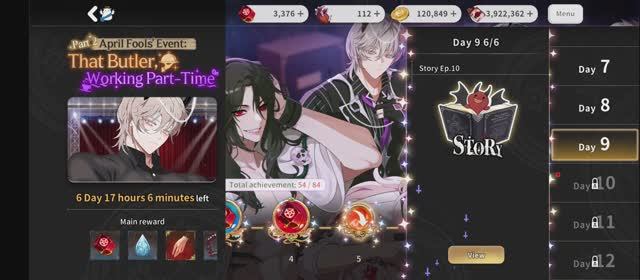 WHB: That Butler, Working Part-Time Event Story / Part II Episodes 10 Full w/ Leviathan Ending