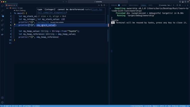 6.011. The Dereference Operator